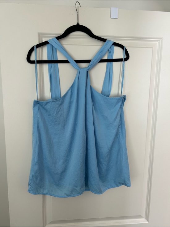 Banana Republic Tops - Banana Republic Light Blue Halter-Back Camisole